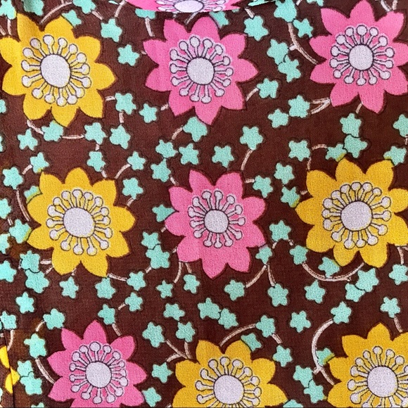 🌸Vintage ‘50s Cherry Blossoms Dress XS/S🌸 - Picture 5 of 8